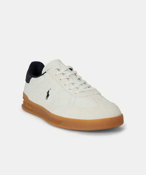POLO RALPH LAUREN SHOES / ポロラルフローレンシューズ スニーカー | POLO RALPH LAUREN P49V HERITAGE AERA ホワイト スニーカー | 詳細1