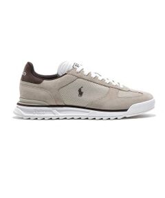 POLO RALPH LAUREN SHOES / ポロラルフローレンシューズ スニーカー | POLO RALPH LAUREN P65V VARICK PP ベージュ スニーカー
