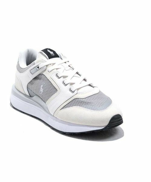 POLO RALPH LAUREN SHOES / ポロラルフローレンシューズ スニーカー | POLO RALPH LAUREN P71V TRAIN 89 V2 ホワイトグレー スニーカー | 詳細1