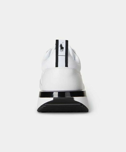 POLO RALPH LAUREN SHOES / ポロラルフローレンシューズ スニーカー | POLO RALPH LAUREN RE76 TRAIN 89 RIB ホワイト スニーカー | 詳細3