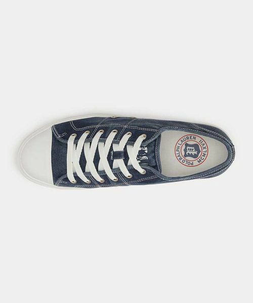 POLO RALPH LAUREN SHOES / ポロラルフローレンシューズ スニーカー | POLO RALPH LAUREN RE77 AYERS LOW ネイビー スニーカー | 詳細2