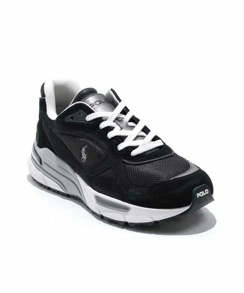 POLO RALPH LAUREN SHOES / ポロラルフローレンシューズ スニーカー | POLO RALPH LAUREN P73V トラックスター275 ブラック スニーカー | 詳細1
