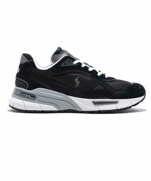 POLO RALPH LAUREN SHOES / ポロラルフローレンシューズ スニーカー | POLO RALPH LAUREN P73V トラックスター275 ブラック スニーカー（ブラック）