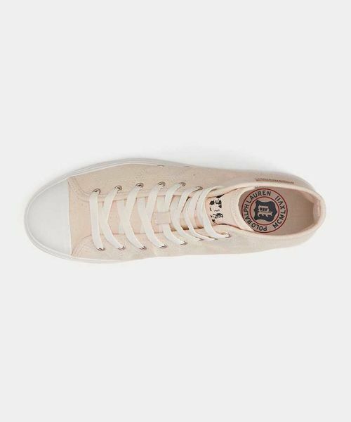 POLO RALPH LAUREN SHOES / ポロラルフローレンシューズ スニーカー | POLO RALPH LAUREN RE78 エアーズ ミッド ホワイト スニーカー | 詳細2