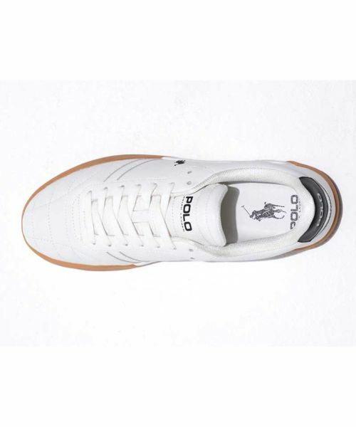 POLO RALPH LAUREN SHOES / ポロラルフローレンシューズ スニーカー | POLO RALPH LAUREN RE81 BROOME ブルーム ホワイト スニーカー | 詳細2