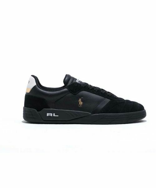 POLO RALPH LAUREN SHOES / ポロラルフローレンシューズ スニーカー | POLO RALPH LAUREN RE81 BROOME ブルーム ブラック スニーカー（ブラック）