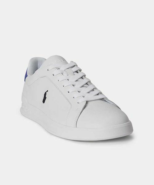 POLO RALPH LAUREN SHOES / ポロラルフローレンシューズ スニーカー | POLO RALPH LAUREN RE84 ヘリテージコートII ホワイトブルー スニーカー | 詳細1