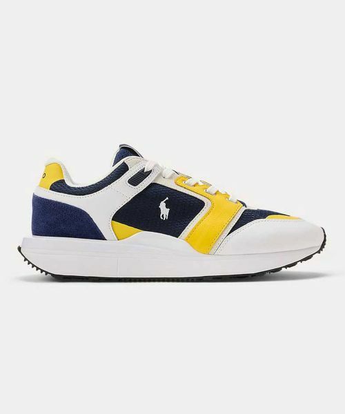 POLO RALPH LAUREN SHOES / ポロラルフローレンシューズ スニーカー | POLO RALPH LAUREN P71V TRAIN 89 V2 ホワイトイエロー（ホワイトイエロー）
