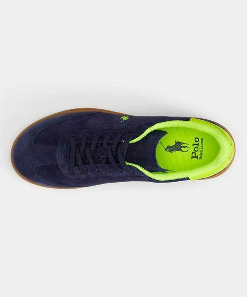 POLO RALPH LAUREN SHOES / ポロラルフローレンシューズ スニーカー | POLO RALPH LAUREN P75V HERITAGE AERA ネイビーイエロー | 詳細2