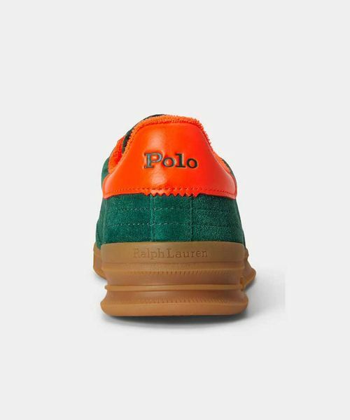 POLO RALPH LAUREN SHOES / ポロラルフローレンシューズ スニーカー | POLO RALPH LAUREN P75V HERITAGE AERA オレンジグリーン | 詳細3