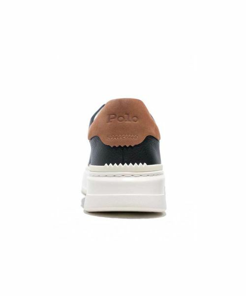 POLO RALPH LAUREN SHOES / ポロラルフローレンシューズ スニーカー | POLO RALPH LAUREN RE75 ライト コート ブラックブラウン スニーカー | 詳細3