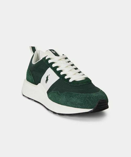 POLO RALPH LAUREN SHOES / ポロラルフローレンシューズ スニーカー | POLO RALPH LAUREN RE76 TRAIN 89 RIB グリーンホワイト | 詳細1