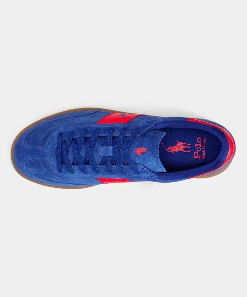POLO RALPH LAUREN SHOES / ポロラルフローレンシューズ スニーカー | POLO RALPH LAUREN RE83 BEDFORD PP ブルーレッド スニーカー | 詳細2