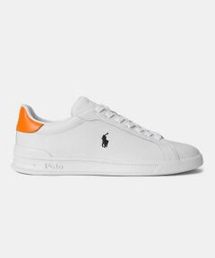 POLO RALPH LAUREN SHOES / ポロラルフローレンシューズ スニーカー | POLO RALPH LAUREN RE84 ヘリテージコートII ホワイトオレンジ スニーカー
