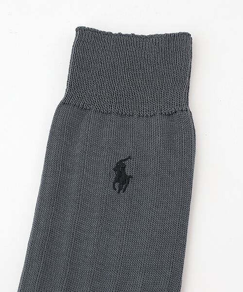 POLO RALPH LAUREN SOCKS / ポロラルフローレンソックス ソックス | 綿100%リブ | 詳細1