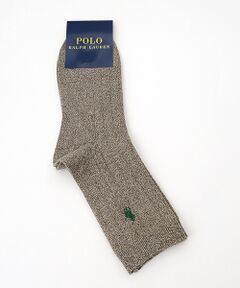 POLO RALPH LAUREN SOCKS / ポロラルフローレンソックス ソックス | メランジミドル