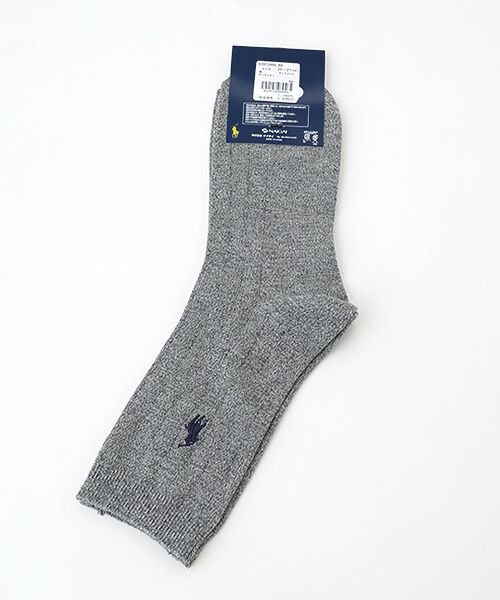 POLO RALPH LAUREN SOCKS / ポロラルフローレンソックス ソックス | メランジミドル | 詳細1