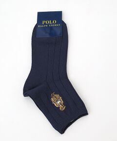 POLO RALPH LAUREN SOCKS / ポロラルフローレンソックス ソックス | ベア刺繍　ミドル