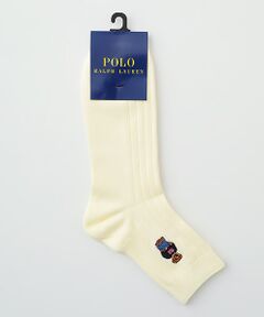 POLO RALPH LAUREN SOCKS / ポロラルフローレンソックス ソックス | ベア刺繍ショートレングス