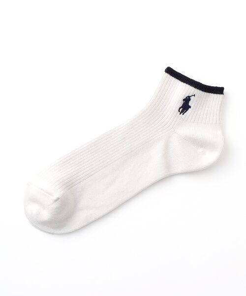 POLO RALPH LAUREN SOCKS / ポロラルフローレンソックス ソックス | クラシックショート（ホワイト）