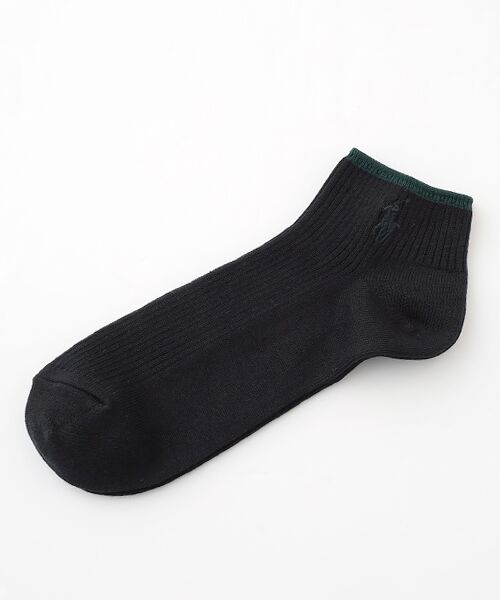 POLO RALPH LAUREN SOCKS / ポロラルフローレンソックス ソックス | クラシックショート（ブラック）