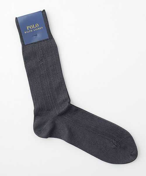 POLO RALPH LAUREN SOCKS / ポロラルフローレンソックス ソックス | センターリンクス（チャコール）
