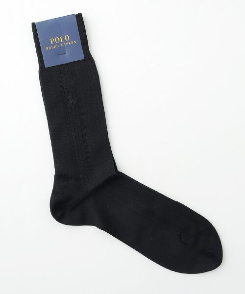 POLO RALPH LAUREN SOCKS / ポロラルフローレンソックス ソックス | センターリンクス（ブラック）