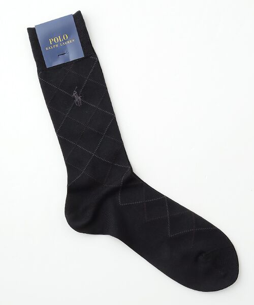 POLO RALPH LAUREN SOCKS / ポロラルフローレンソックス ソックス | チェックドレス（ブラック）
