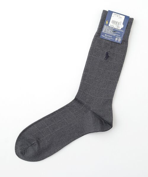 POLO RALPH LAUREN SOCKS / ポロラルフローレンソックス ソックス | スパイラルチェック | 詳細1