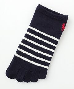 POLO RALPH LAUREN SOCKS / ポロラルフローレンソックス ソックス | POLO5本指　ボーダー