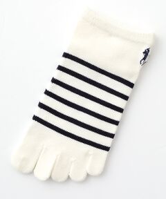 POLO RALPH LAUREN SOCKS / ポロラルフローレンソックス ソックス | POLO5本指　ボーダー