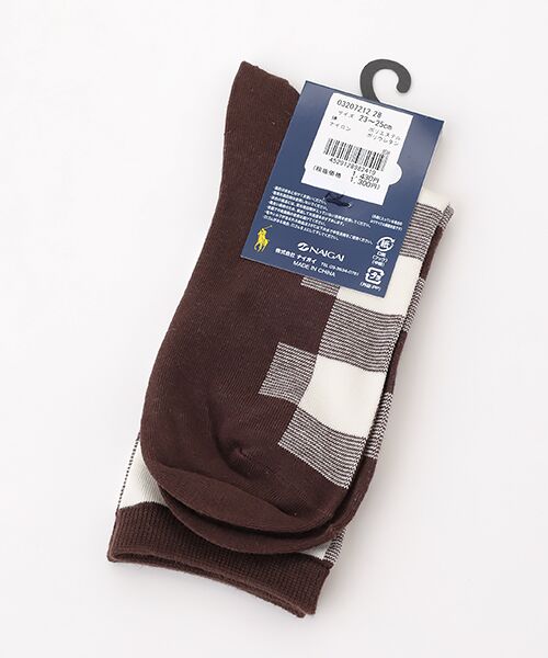 POLO RALPH LAUREN SOCKS / ポロラルフローレンソックス ソックス | BUFFALO PLAID 24 | 詳細1