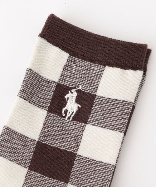 POLO RALPH LAUREN SOCKS / ポロラルフローレンソックス ソックス | BUFFALO PLAID 24 | 詳細2