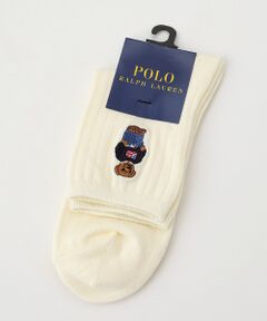POLO RALPH LAUREN SOCKS / ポロラルフローレンソックス ソックス | ベア刺繍リブクルー