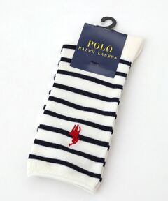 POLO RALPH LAUREN SOCKS / ポロラルフローレンソックス ソックス | ST.JAMESボーダー　クルー