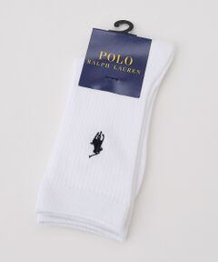 POLO RALPH LAUREN SOCKS / ポロラルフローレンソックス ソックス | ワンポイントリブ