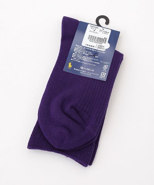 POLO RALPH LAUREN SOCKS / ポロラルフローレンソックス ソックス | ワンポイントリブ | 詳細1