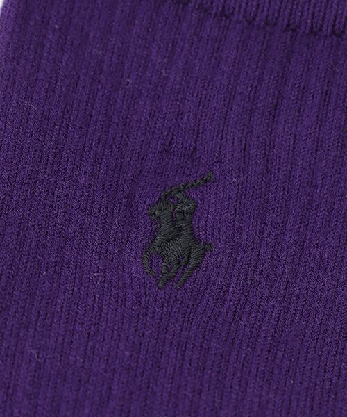 POLO RALPH LAUREN SOCKS / ポロラルフローレンソックス ソックス | ワンポイントリブ | 詳細4