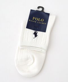 POLO RALPH LAUREN SOCKS / ポロラルフローレンソックス ソックス | ケーブル　ショートクルー