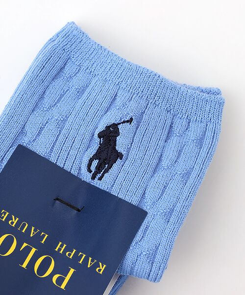 POLO RALPH LAUREN SOCKS / ポロラルフローレンソックス ソックス | ケーブル　ショートクルー | 詳細2