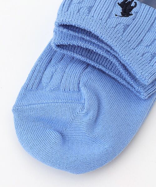 POLO RALPH LAUREN SOCKS / ポロラルフローレンソックス ソックス | ケーブル　ショートクルー | 詳細3