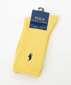 POLO RALPH LAUREN SOCKS / ポロラルフローレンソックス ソックス | ローゲージRIB