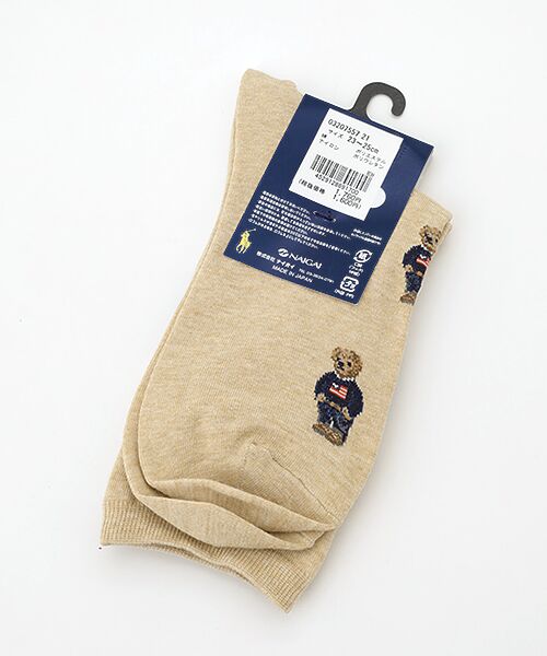 POLO RALPH LAUREN SOCKS / ポロラルフローレンソックス ソックス | FLAG MINIBEAR | 詳細1