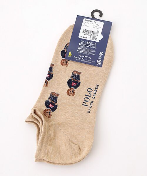 POLO RALPH LAUREN SOCKS / ポロラルフローレンソックス ソックス | NEW FLAG MINIBEARゴースト | 詳細1