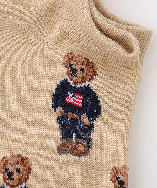 POLO RALPH LAUREN SOCKS / ポロラルフローレンソックス ソックス | NEW FLAG MINIBEARゴースト | 詳細4