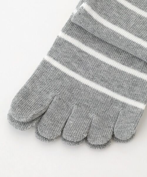 POLO RALPH LAUREN SOCKS / ポロラルフローレンソックス ソックス | ボーダー５本指 | 詳細5