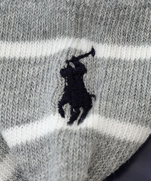 POLO RALPH LAUREN SOCKS / ポロラルフローレンソックス ソックス | ボーダー５本指 | 詳細6