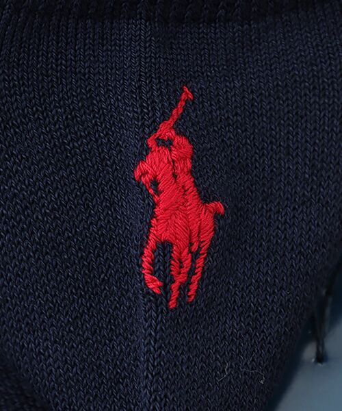 POLO RALPH LAUREN SOCKS / ポロラルフローレンソックス ソックス | PP刺繍特殊編みゴースト | 詳細3