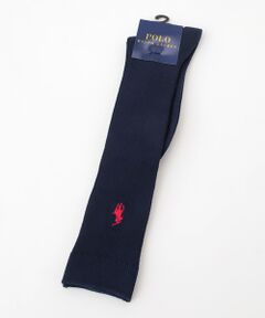 POLO RALPH LAUREN SOCKS / ポロラルフローレンソックス ソックス | 片面P/P刺繍36cm丈　ハイソックス