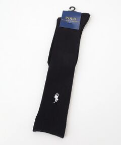 POLO RALPH LAUREN SOCKS / ポロラルフローレンソックス ソックス | 片面P/P刺繍36cm丈　ハイソックス
